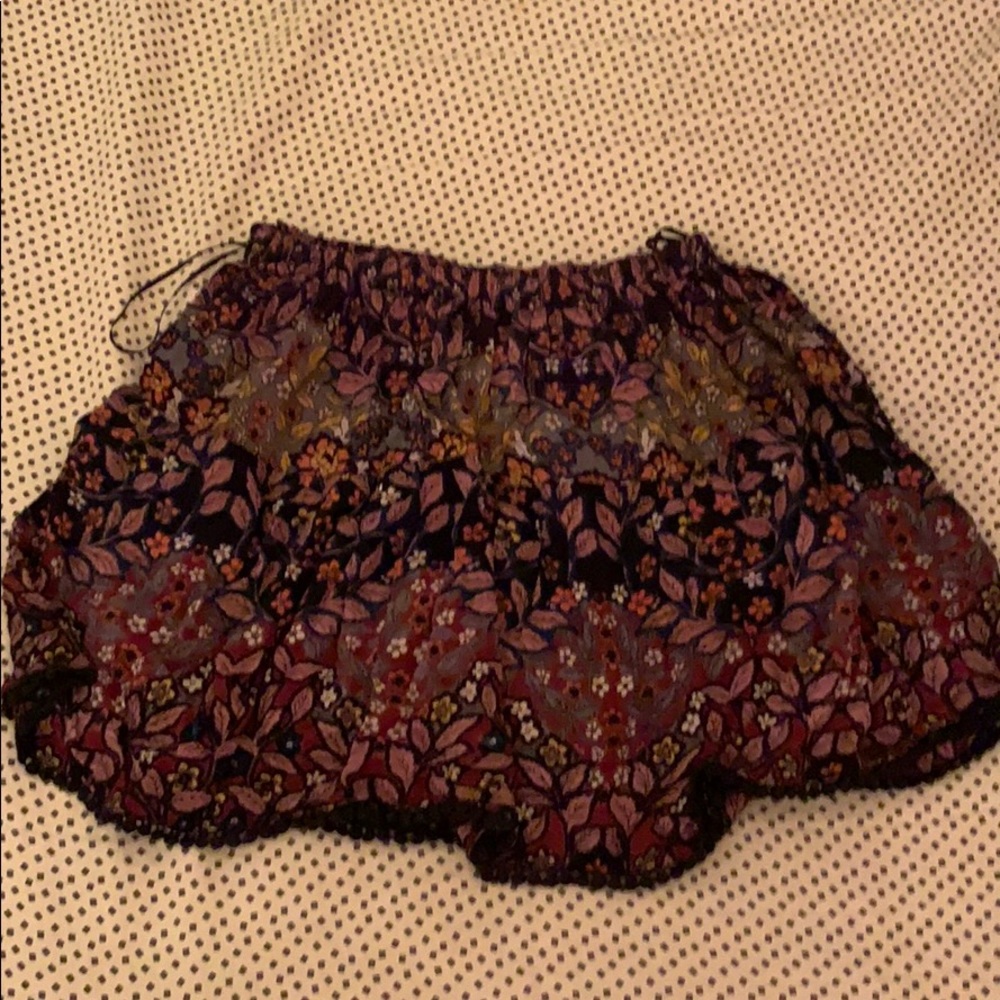 Cute floral skirt